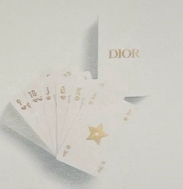 Juego de cartas Dior / Dior Cards Game