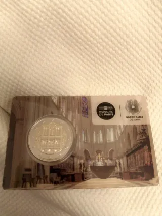 Coincard 2€ Notre Dame França 2025