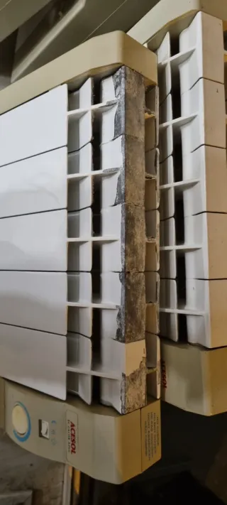 2 Radiadores ACSON Metal Blanco