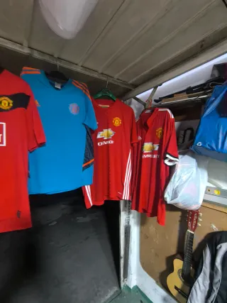 Lote Camisetas Fútbol Manchester United