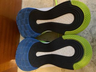 Zapatillas Adidas Padel Verde y Azul