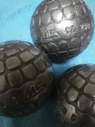 Set di bocce MS.CZ TORTUGA. Acciaio.