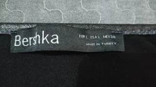 Vestido Bershka fiesta plateado