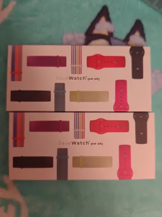 Correas smartwatch SaveFamily con Velcro en Caja