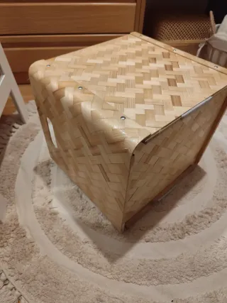 Caja Bullig Ikea Bambú