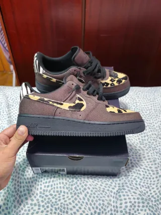 Zapatillas Nike Air Force Animal Print Origi nales