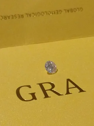 Diamante Moissanita 2 CT D VVS1 GRA Certificado