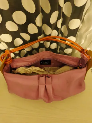 Borsa Furla donna rosa nuova originale