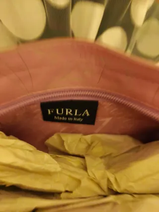 Borsa Furla donna rosa nuova originale