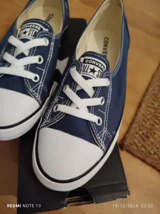 Zapatillas Converse Azules Mujer Nuevas