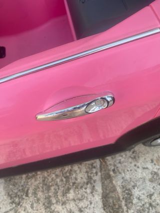 Coche Batería Mini Rosa