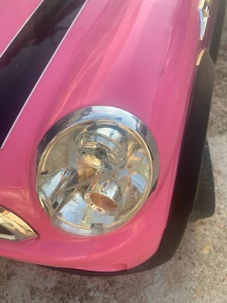 Coche Batería Mini Rosa