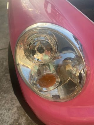 Coche Batería Mini Rosa