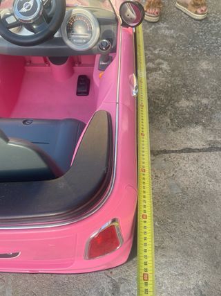 Coche Batería Mini Rosa