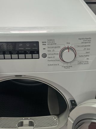 SECADORA BOSCH DE BOMBA DE CALOR 8 KILOS