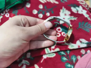 Reloj Cluse Dorado y Plateado lo vendo a mano