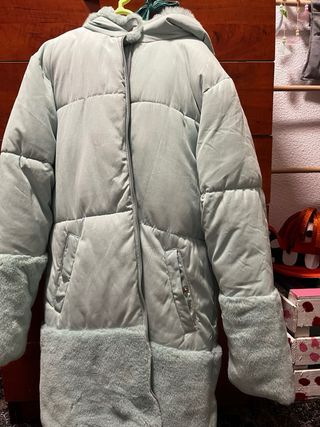 Abrigo niña con pelo, como nuevo.