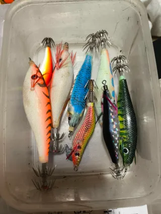 Lotes de señuelos de pesca variados