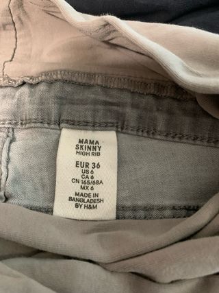 Vaqueros premamá talla 36