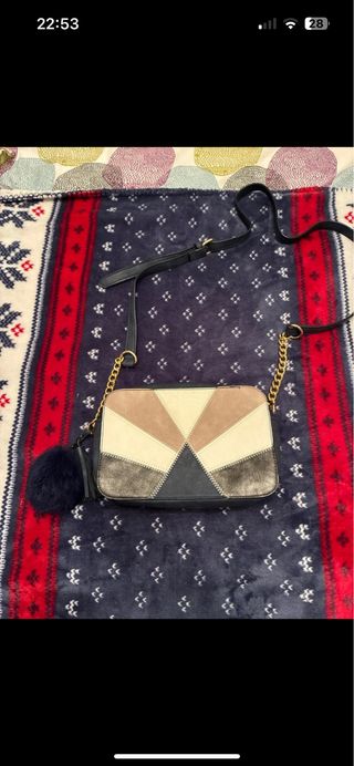 Bolso bandolera patchwork