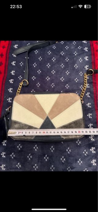 Bolso bandolera patchwork