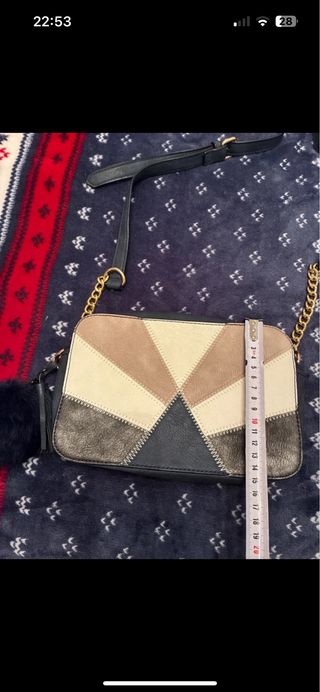 Bolso bandolera patchwork