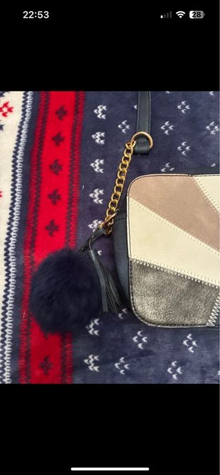 Bolso bandolera patchwork