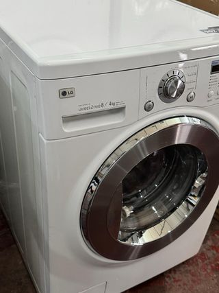 LAVADORA SECADORA LG DIRECTDRIVE 8+4 KILOS