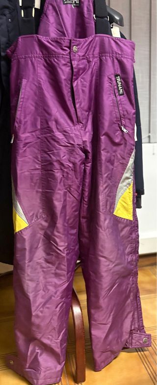 Conjunto Anorak y pantalón esquí Tsunami talla XL