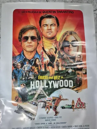 Póster Érase una vez en... Hollywood