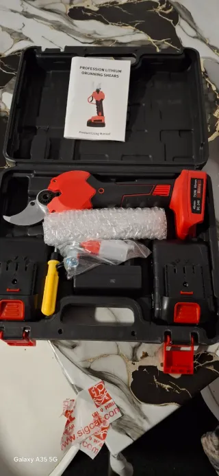 Tijeras podar eléctricas a batería