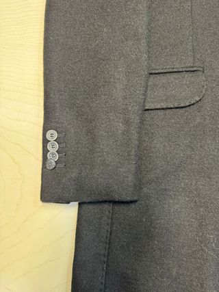 Cappotto Uomo Blue Line Nero Taglia 48