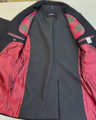 Cappotto Uomo Blue Line Nero Taglia 48