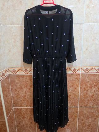 VESTIDO - MAJE - TALLA 3/40 - NOIR - NUEVO