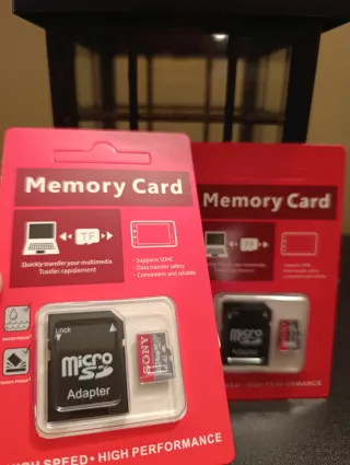 2 Tarjeta Micro SD 1024GB Sony