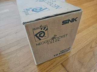 Neo Geo Pocket Color. 10 uds. Nuevas a estrenar.