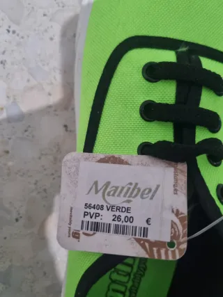 Zapatos Mustang Verdes