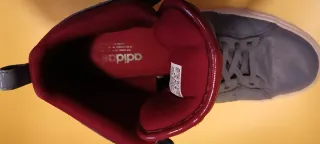 Zapatillas Adidas Altas Retro Azul/Granate