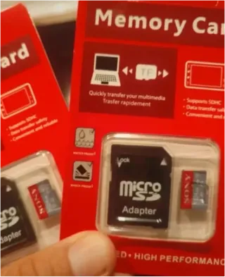 2 Tarjetas Micro SD Adapter Sony 1024 GB