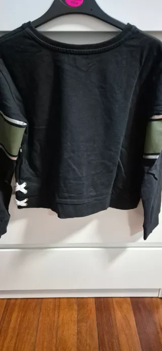 Sudadera corta niña