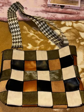 Bolso patchwork mujer