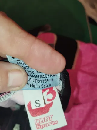 Maillot ciclismo rosa talla S