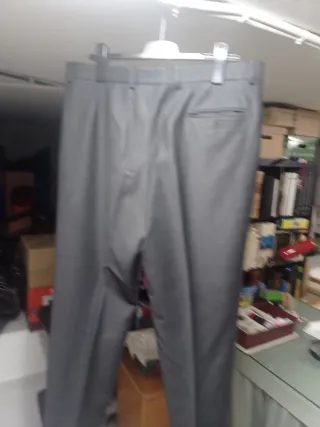 Pantalón vestir hombre invierno gris