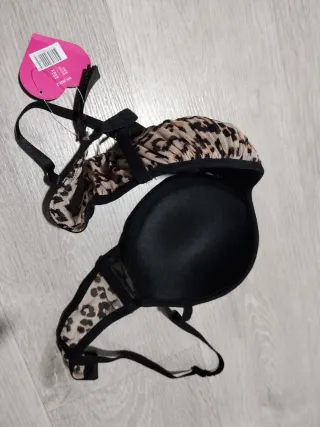 Sujetador leopardo sin estrenar con etiqueta