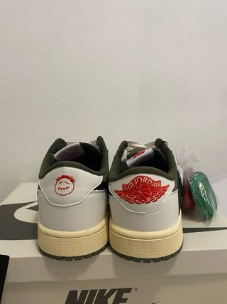 Nike Air Jordan 1 Low Travis Scott Olive