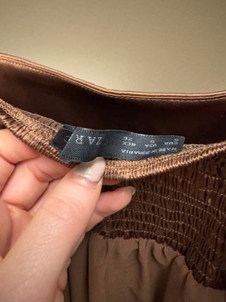 Vestitino Zara marrone