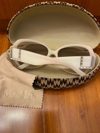 Occhiali da sole Max Mara bianchi