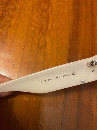 Occhiali da sole Max Mara bianchi