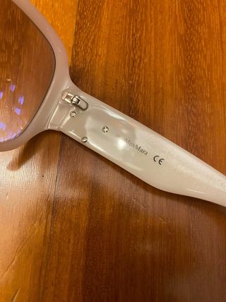 Occhiali da sole Max Mara bianchi