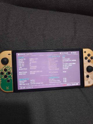 Nintendo Switch Oled Zelda:TOTK Hechizada 256GB SD